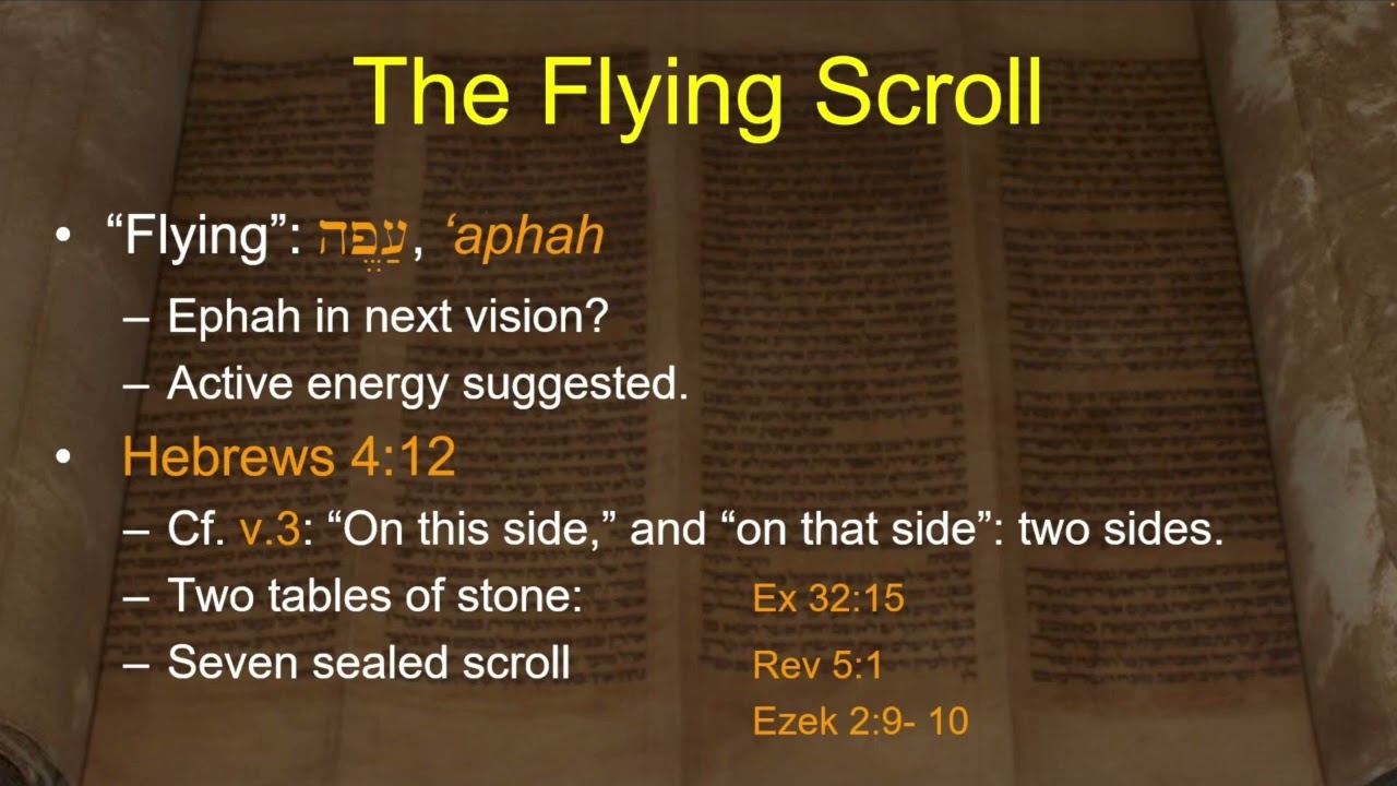 Zechariah Chapter 5 - Doctor Charles Missler