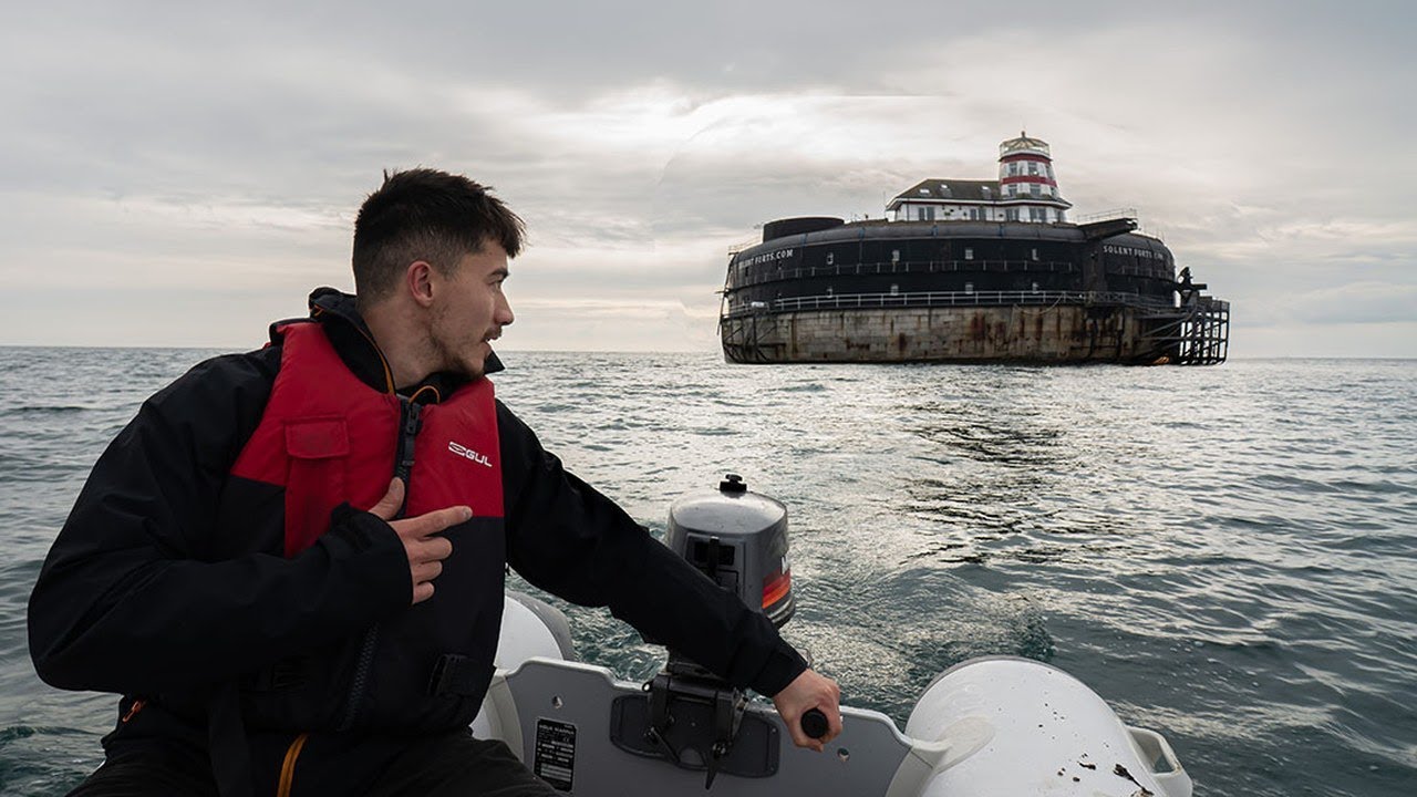 Exploring a £4 Million Abandoned Luxury Hotel at Sea — Caught by Armed Police