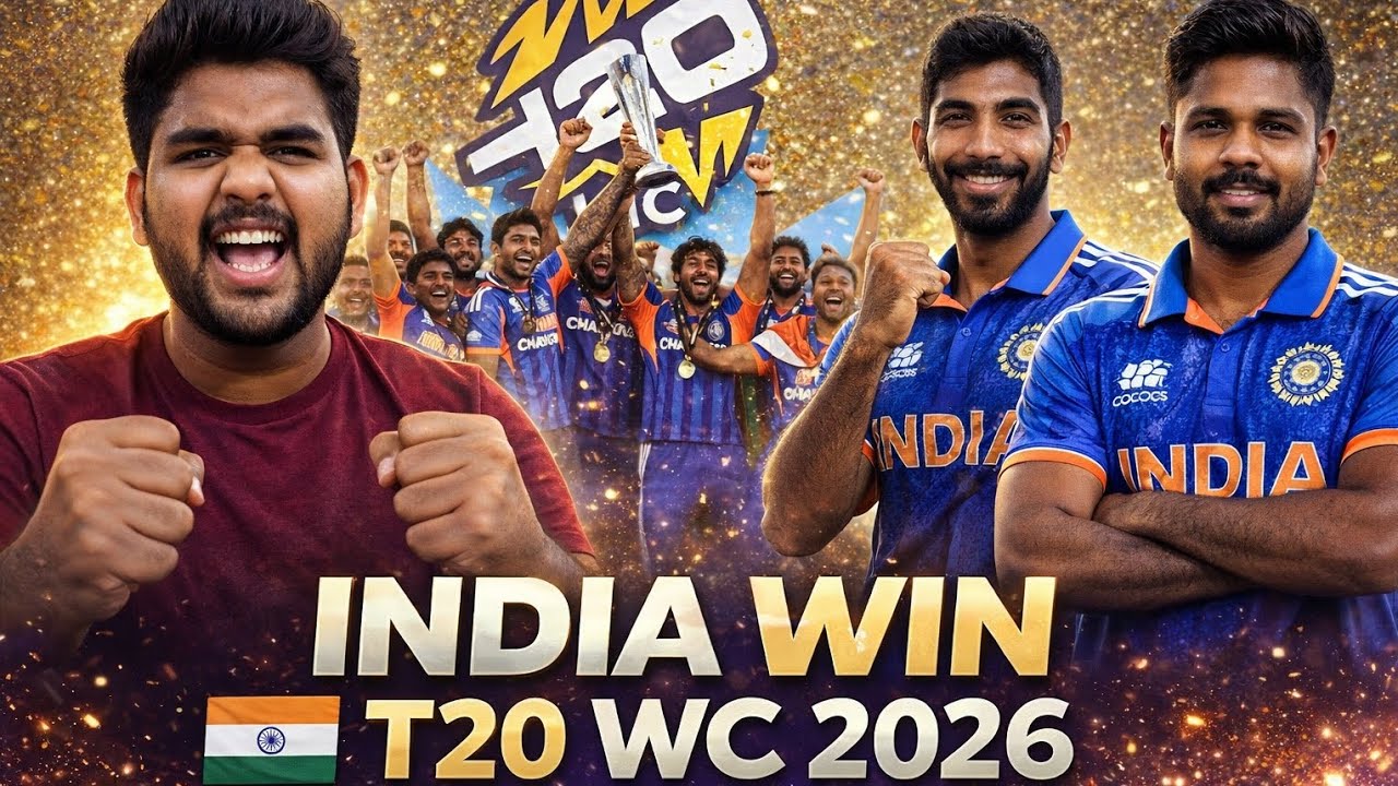  History Created by India Back To Back #t20worldcup Winner #t20worldcup2026 Champions 🏆      