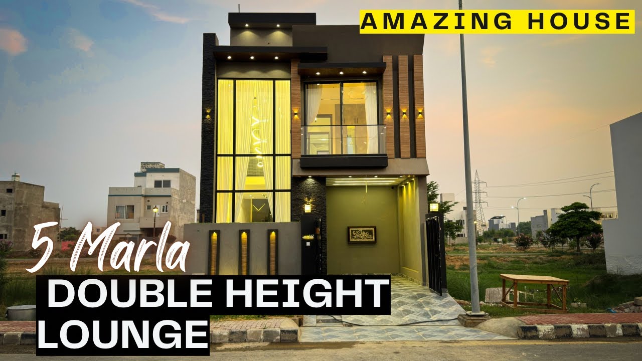 5 Marla Ultimate Luxury design with Modern Concept in Lahore | 22.5ft x 50ft | Amazing Design🤯
