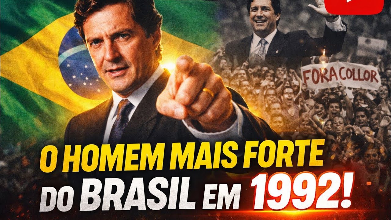 👉 O VERDADEIRO HOMEM MAIS PODEROSO DO BRASIL EM 1992 😳