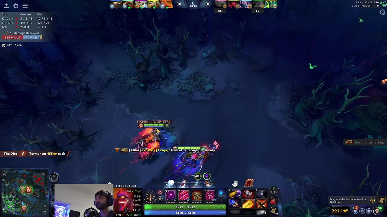 Slayer D Ace Live Stream -  Dota 2