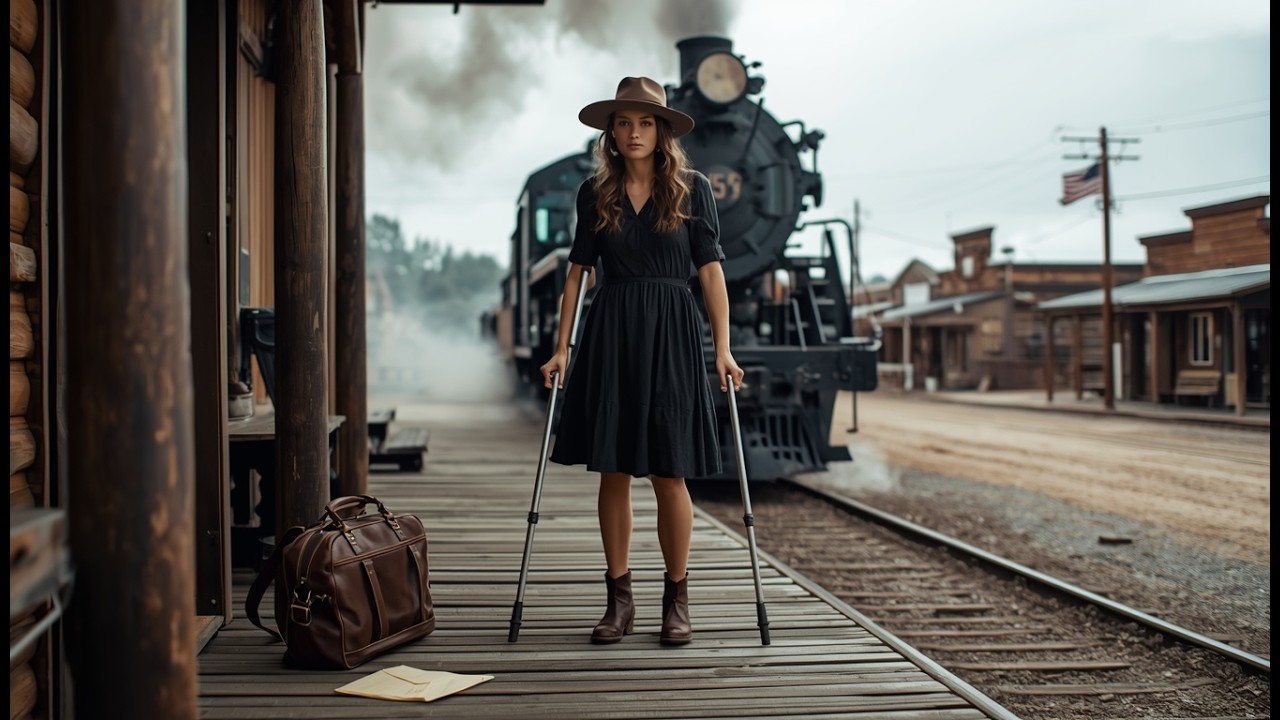 Mail-Order Bride Rejected for Her Limp — Until a Quiet Rancher Said, ‘Walk With Me’|Cold Sunset