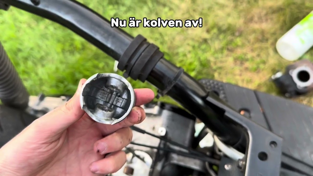 HUR MAN BYTER CYLINDER PÅ YAMAHA SLIDER TUTORIAL (50cc sport)