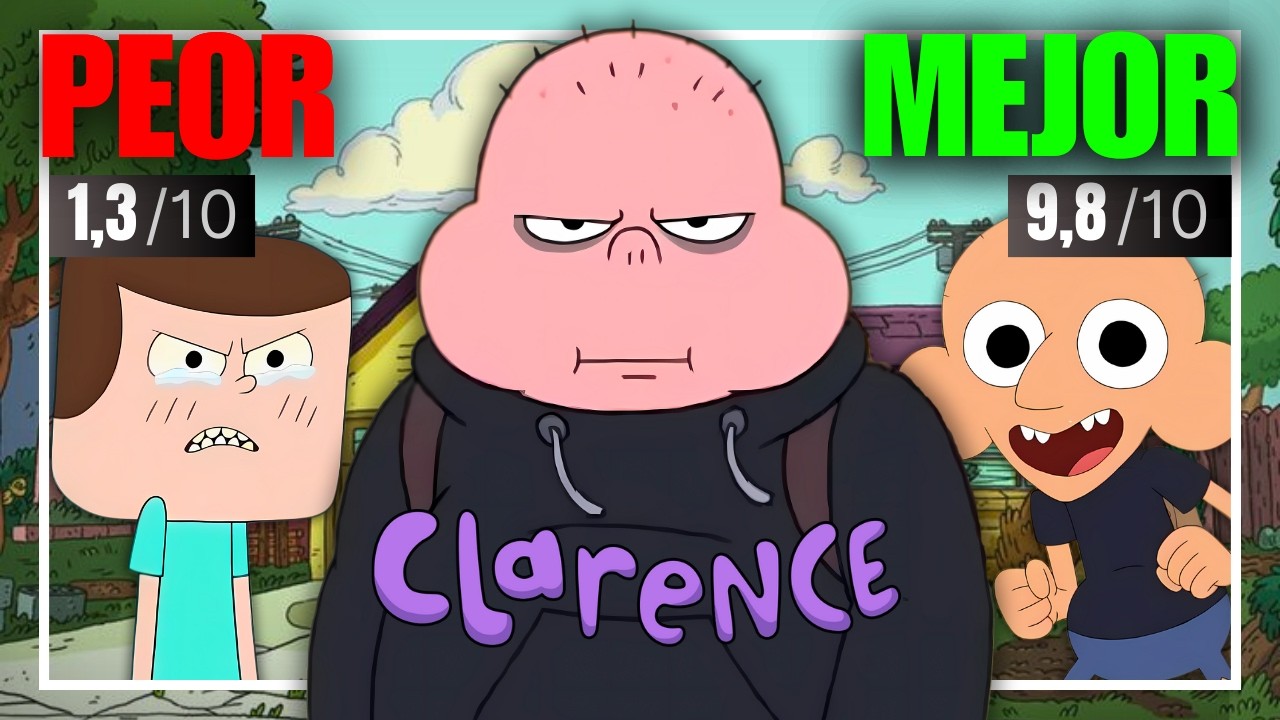 Los 3 EPISODIOS MEJOR y PEOR CALIFICADOS de CLARENCE