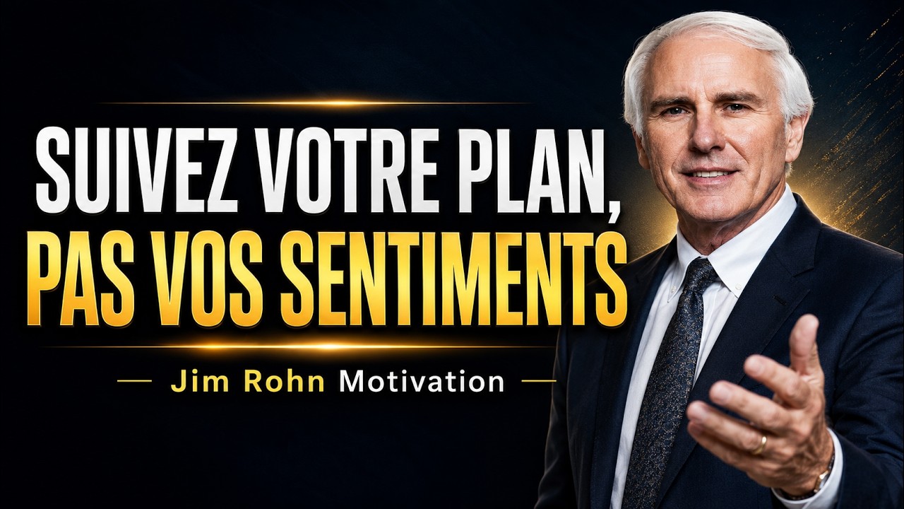 Suivez votre stratégie, pas vos émotions — Motivation inspirée de Jim Rohn