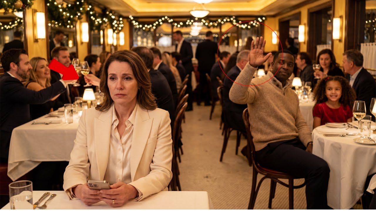 Lonely Billionaire CEO Denied a Table on New Year’s Eve — Then a Black Single Dad Stands Up