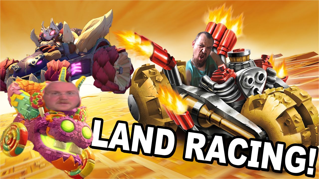 Skylanders Superchargers Land Racing Pack - Double Dare Trigger Happy & Gold Rusher