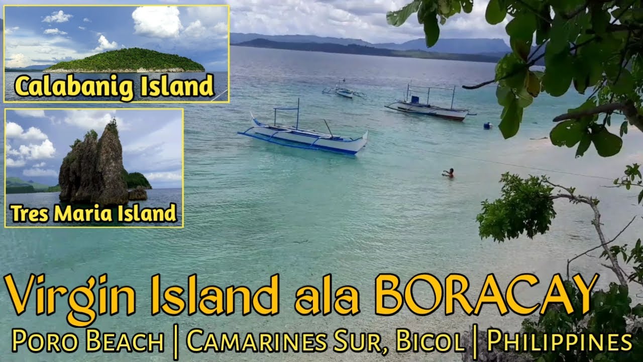 PORO BEACH | ISLAND BEACH IN RAGAY GULF | TRES MARIA ISLAND | CALABANIG ISLAND | ALA BORACAY