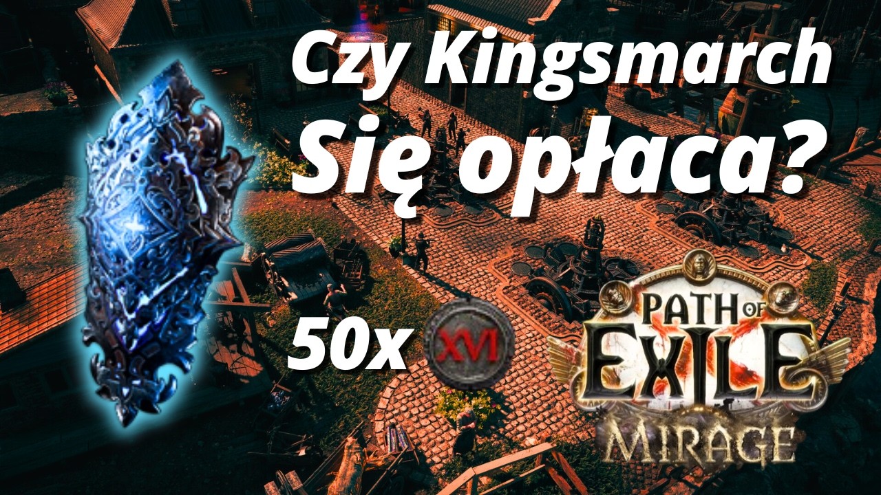 Czy Kingsmarch po zmianach się opłaca? - Test 50 map [PoE 3.28]