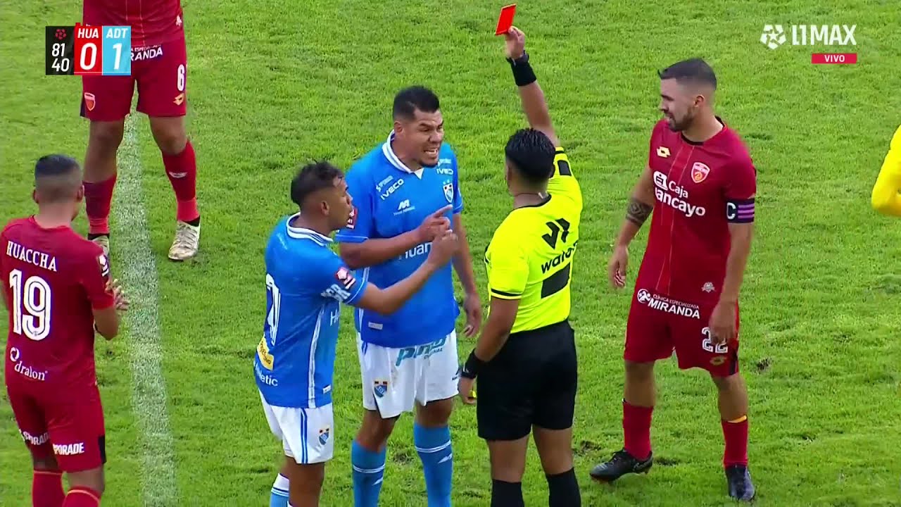 Hern&aacute;n Rengifo es EXPULSADO tras esta falta, &iquest;es justa la amonestaci&oacute;n o no? | Sport Huancayo vs ADT