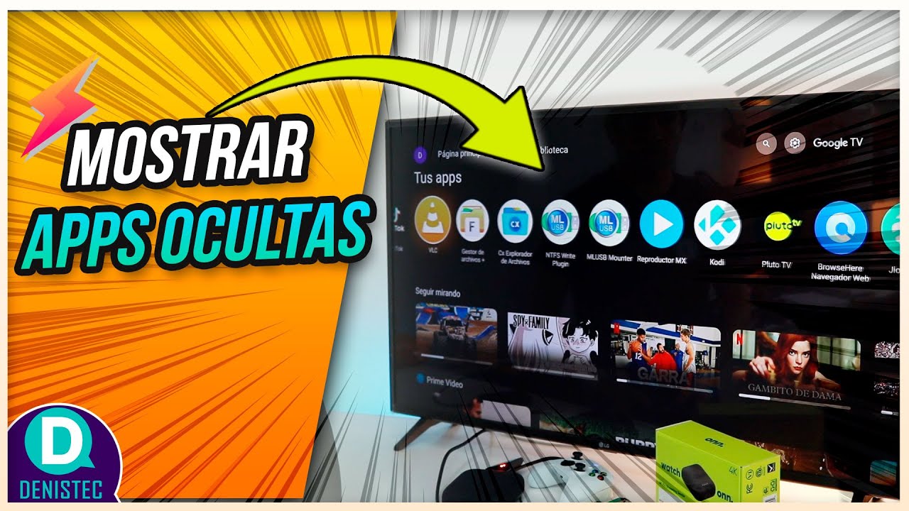 C&oacute;mo mostrar Aplicaciones ocultas en Tv Box o Smart Tv ✅