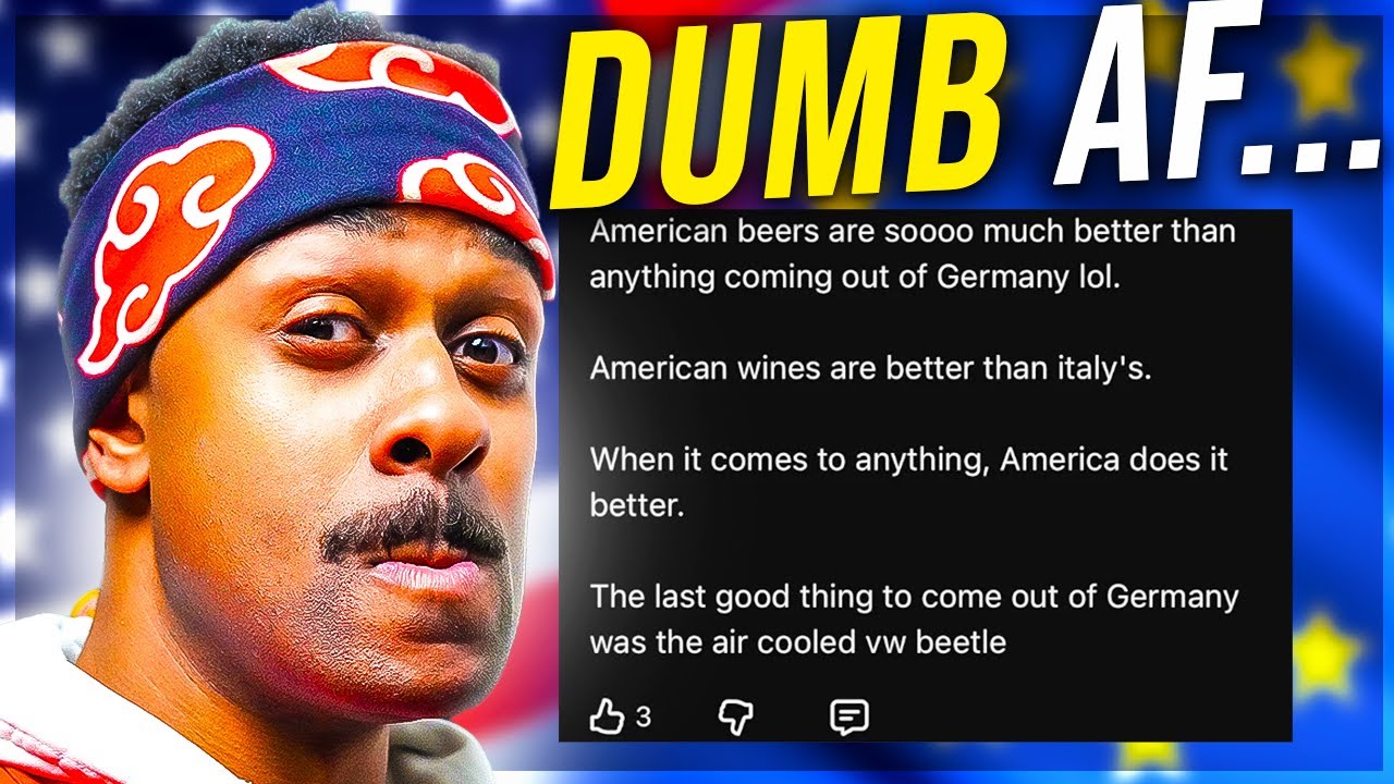12 Minutes of Europeans REALITY CHECKING American IGNORANCE...