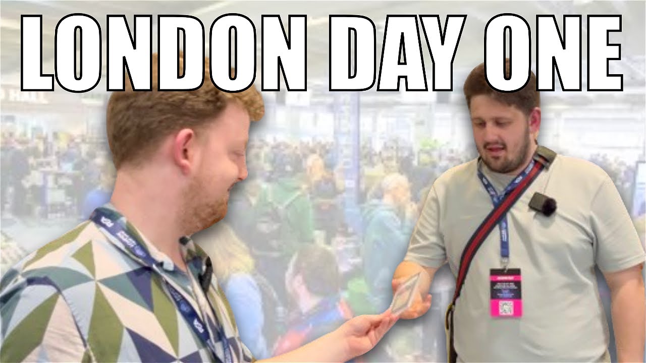LONDON CARD SHOW DAY ONE - BUILD UP TO A HUGE DAY OF DEALS