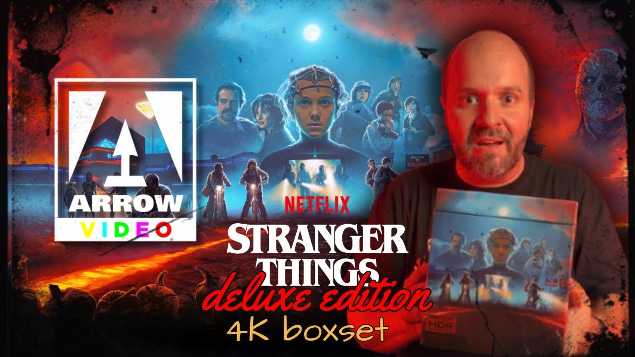 Arrow Video: STRANGER THINGS: ПОЛНОЕ СОБРАНИЕ СЕРИАЛА | DELUXE EDITION [4K UHD]