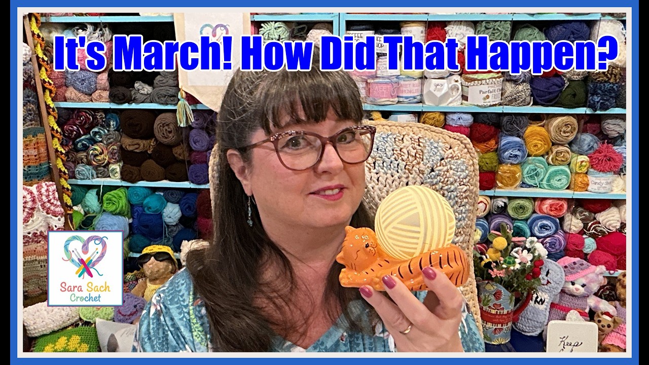 COFFEE AND CROCHET PODCAST -  March 3, 2026 - It's March? How Did That Happen?