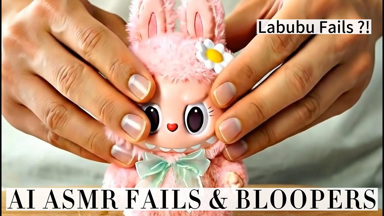 AI ASMR Fails & Bloopers 😳 Oddly Satisfying Glitches (10 Minutes)