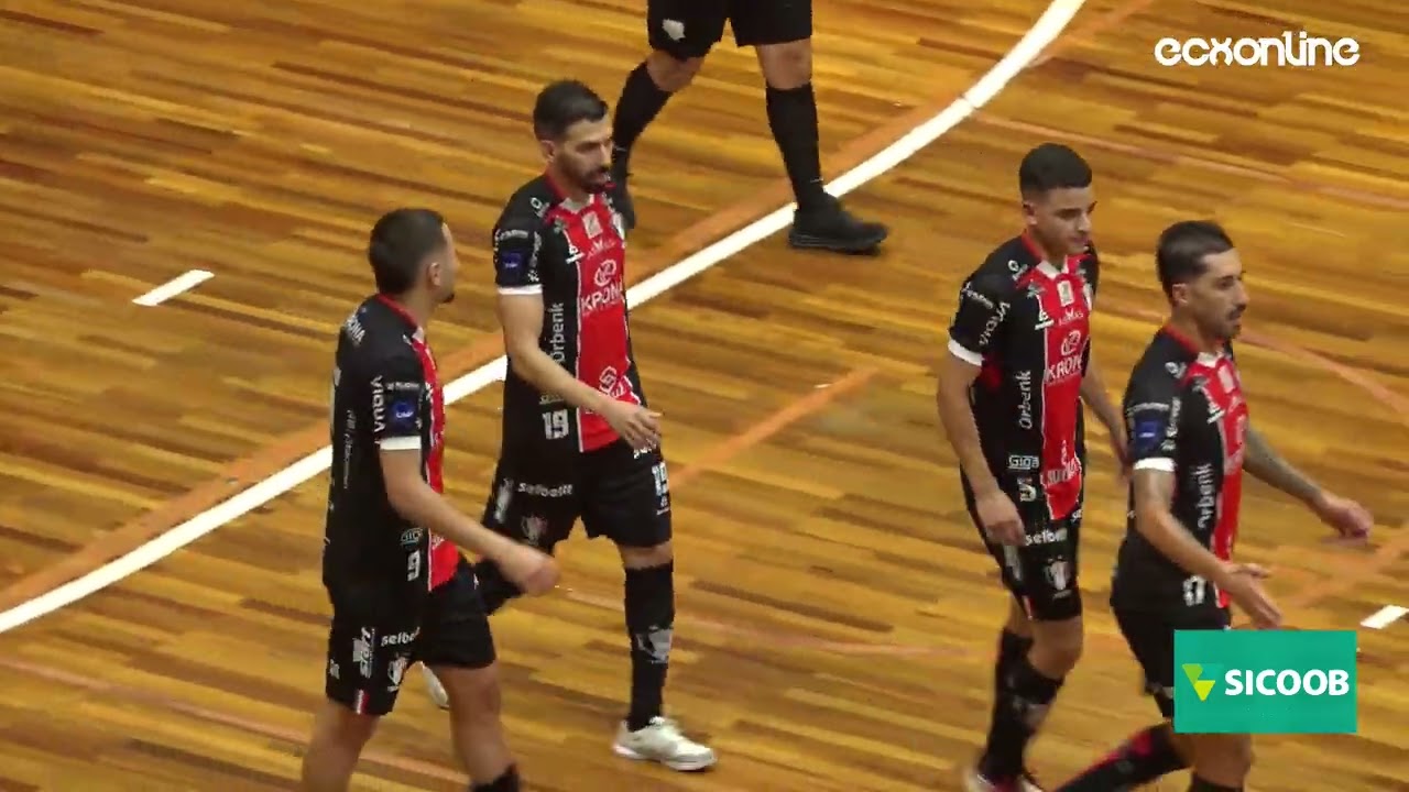GOLS - JEC 6 x 1 BLUMENAU | CAMPEONATO CATARINENSE DE FUTSAL S&Eacute;RIE OURO