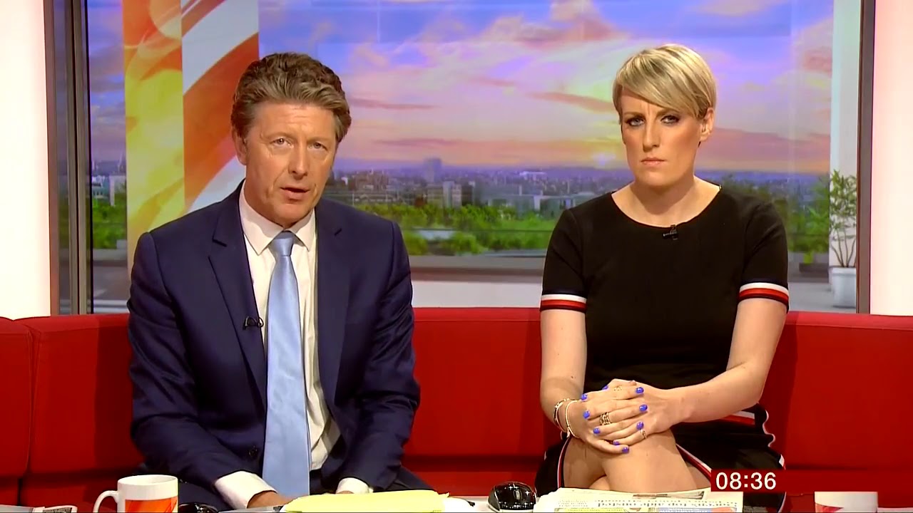 News Presenter Steph McGovern in Mini-dress | 20170916
