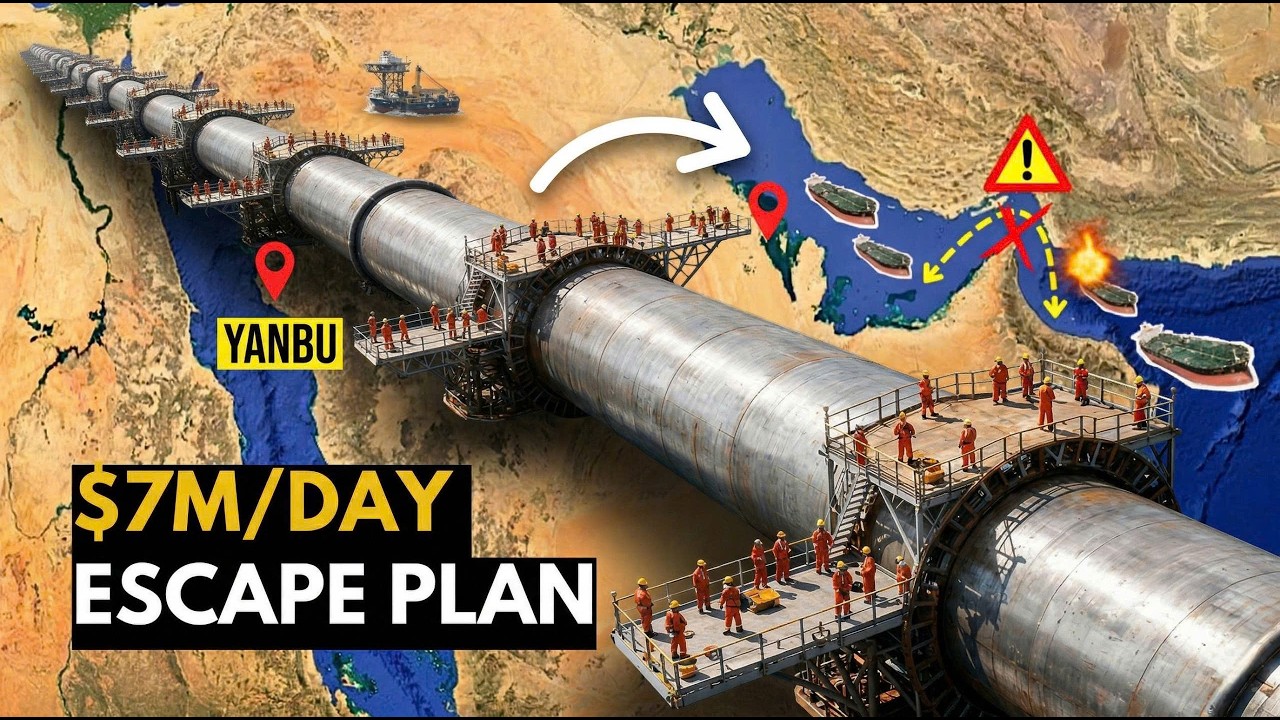 Нефтепровод Саудовской Аравии: как многомиллиардный проект положил конец зависимости от Ормузског...
