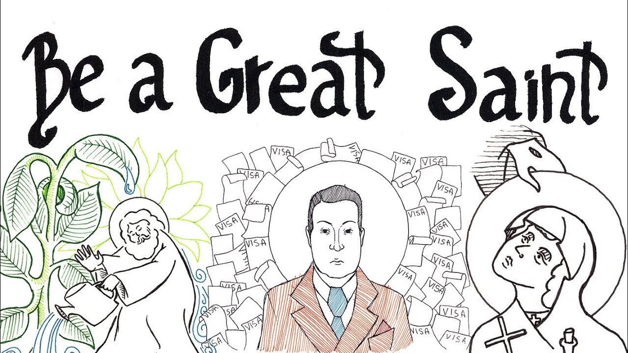 Be a Great Saint (Interpret, Preach and Draw)