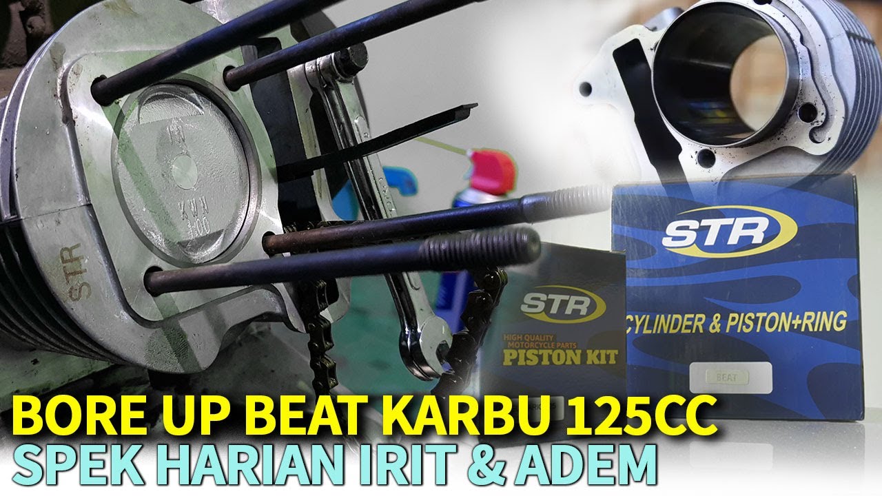 Modal 100 ribuan, Honda Beat Karbu 125 Spek Harian Irit & Adem