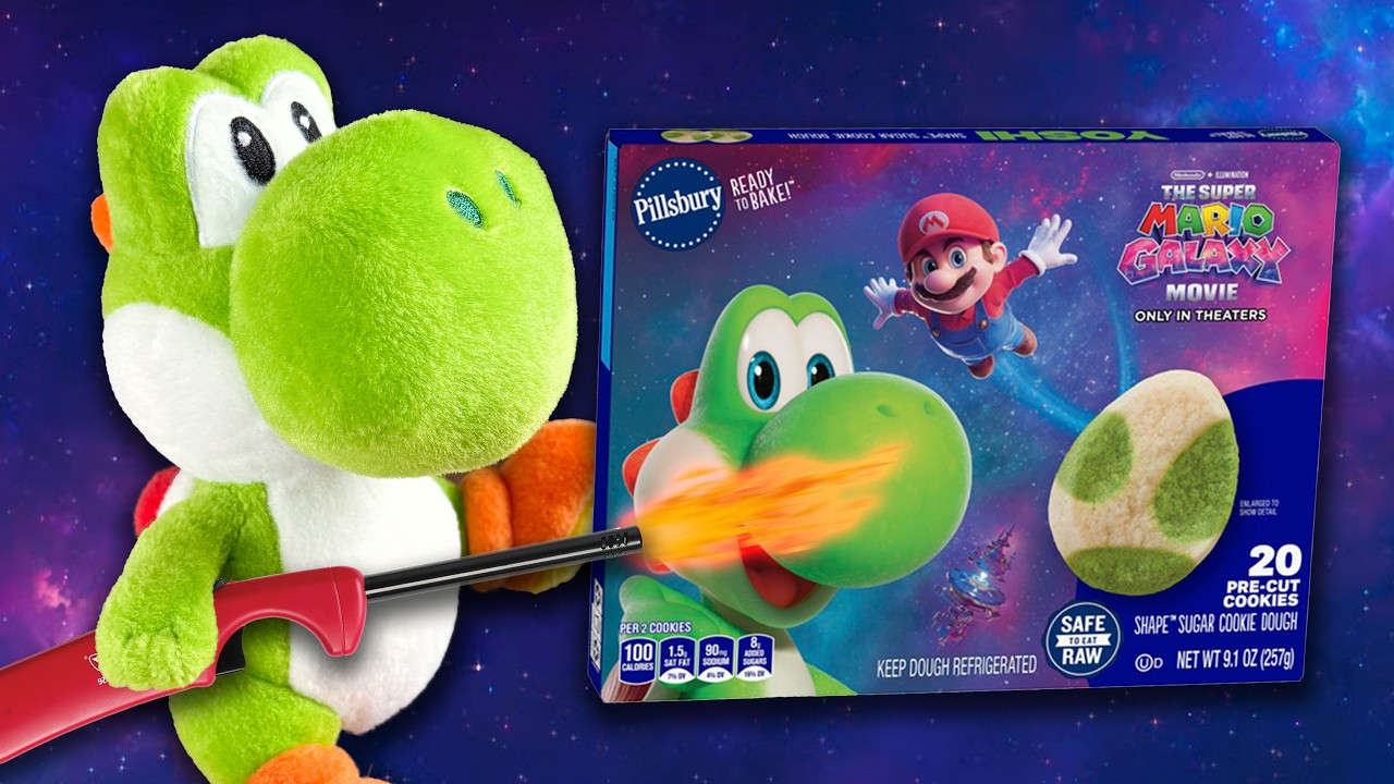 20 Ways to Bake the Pillsbury Yoshi Cookies! (Mario Galaxy Movie) [Shonie Boy Parody]
