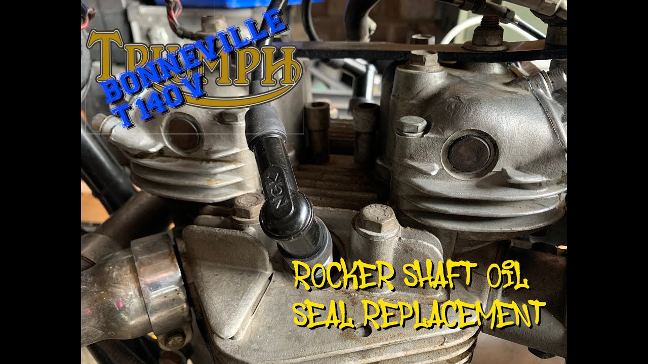 Triumph Bonneville T140 Rocker Shaft Seal Replacement