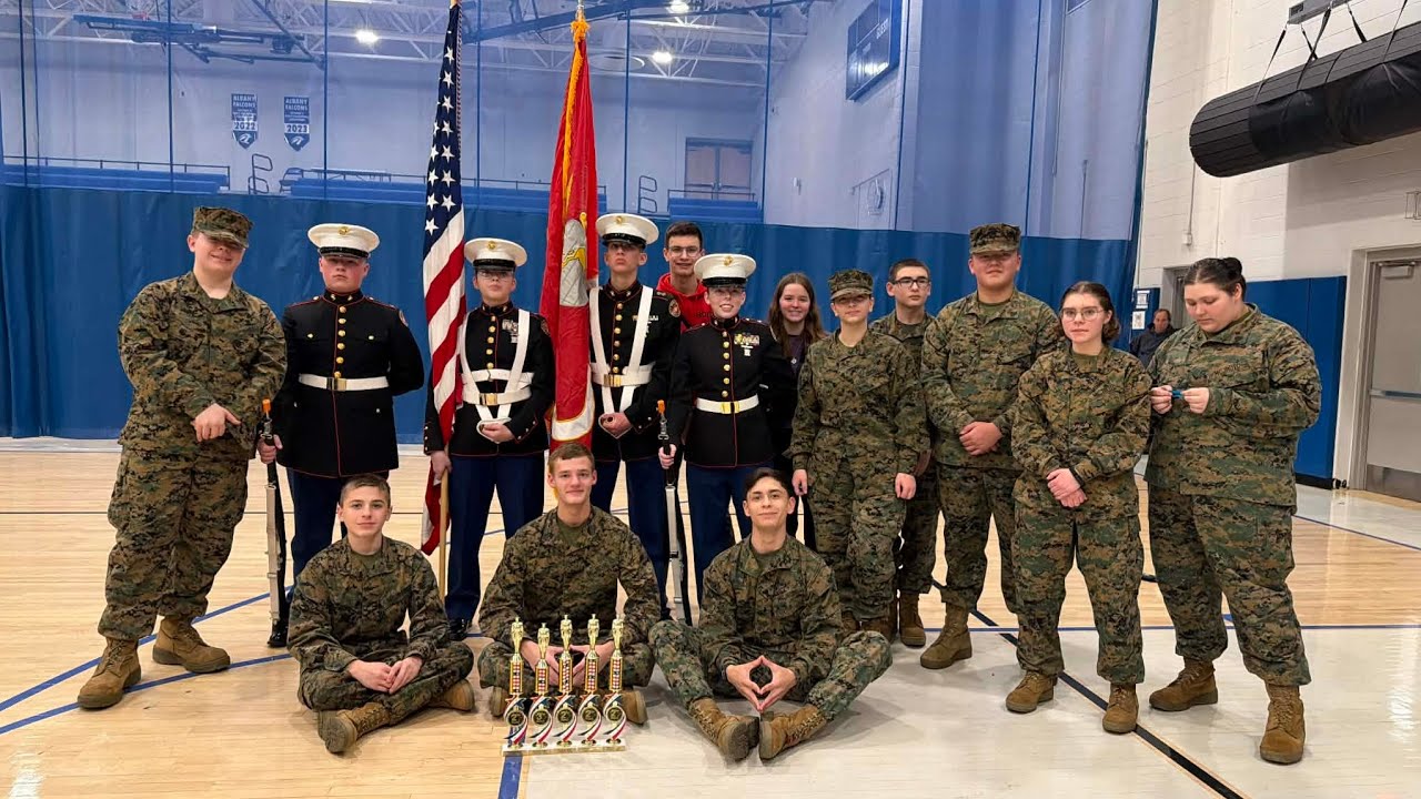 Mexico JROTC teams compete at Albany High School. 1/31/26