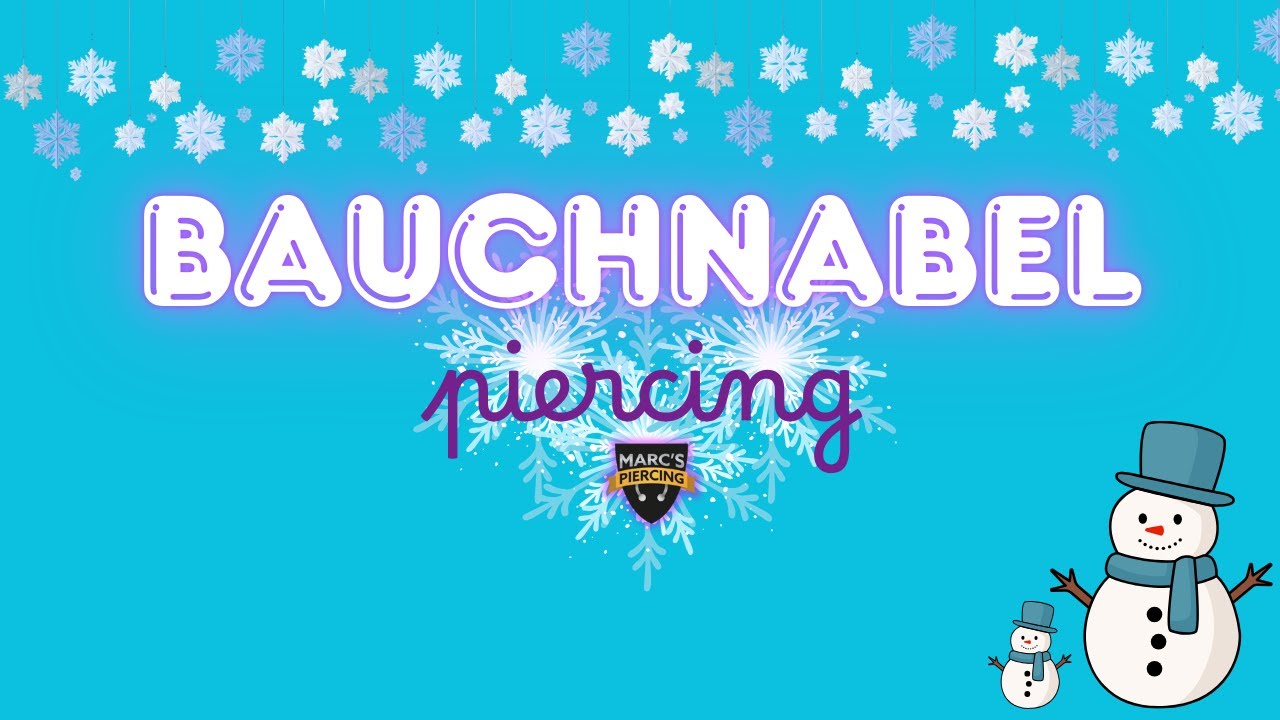 Ein bisschen nervös – aber mutig 💪I Bauchnabelpiercing💉 Marc's Piercing TV