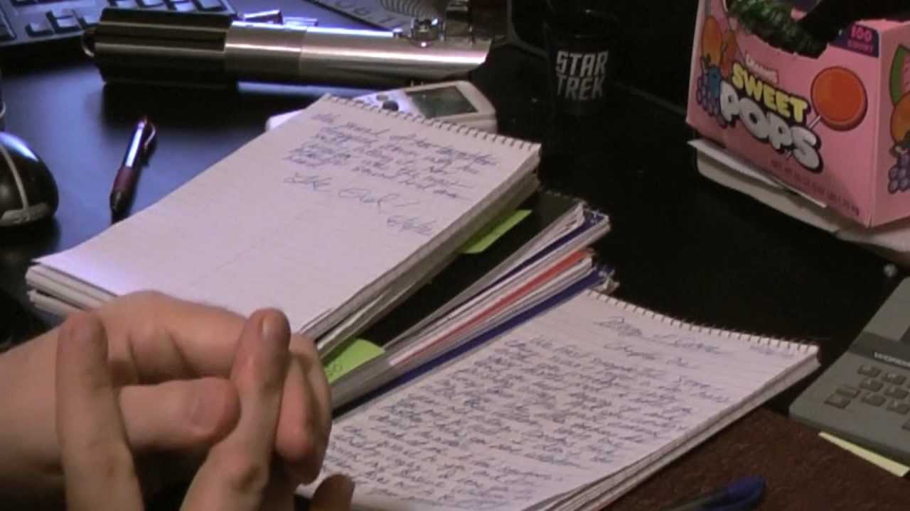 Writing a Novel By Hand