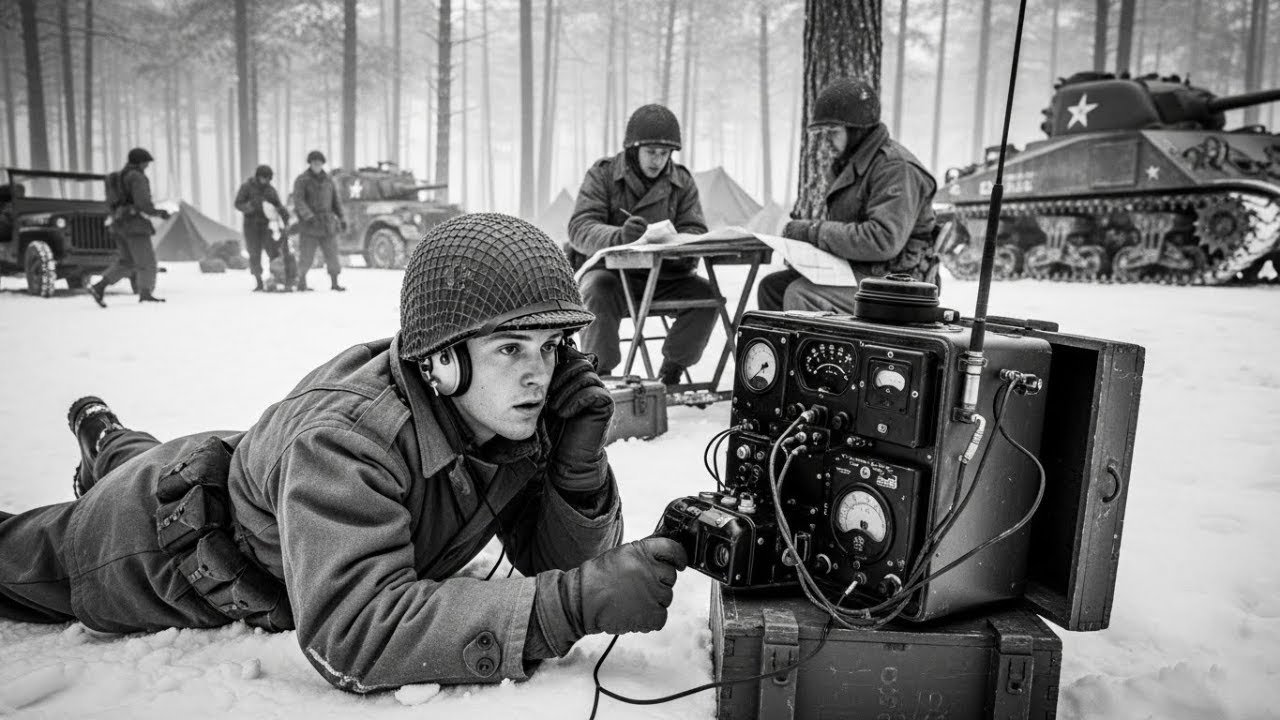 How One Lone Radio Operator’s “Forbidden” German Impersonation Saved Over 300 Men From Annihilation