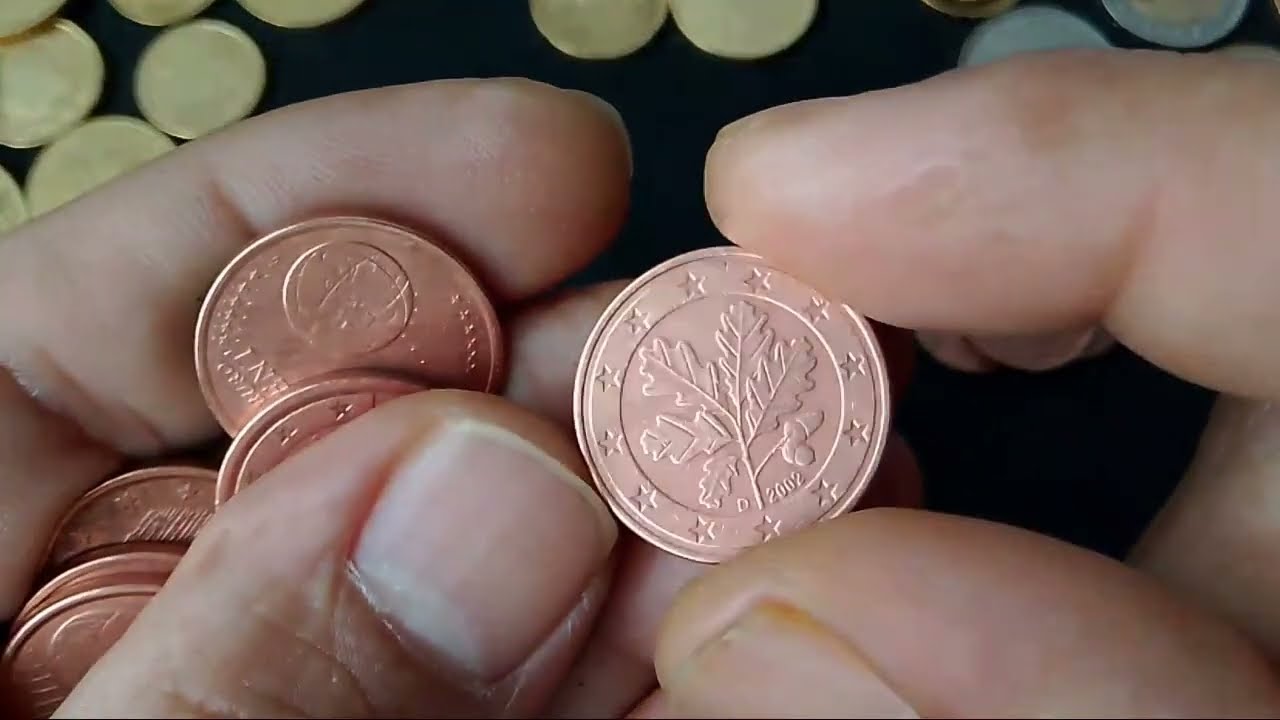 Centimos de Euro 2-5-1 Monedas Valiosas Live-8 #howto