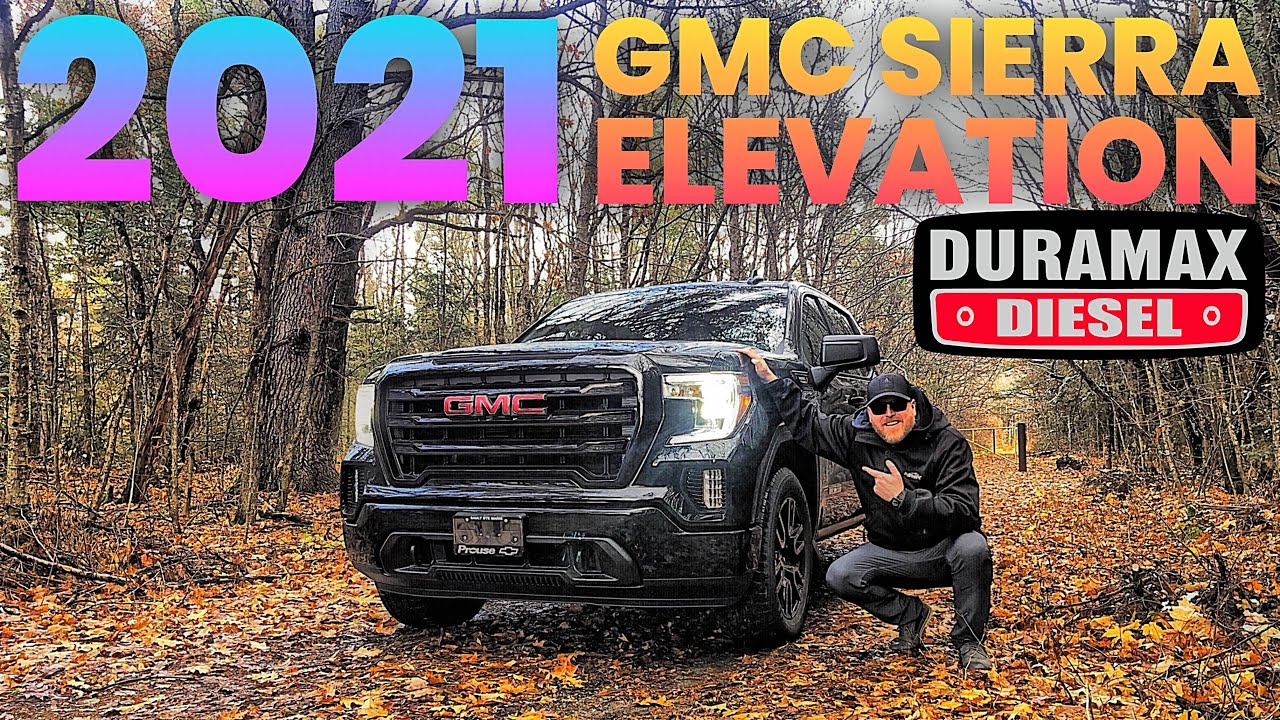 2021 3.0L DURAMAX GMC Sierra Elevation 1500!