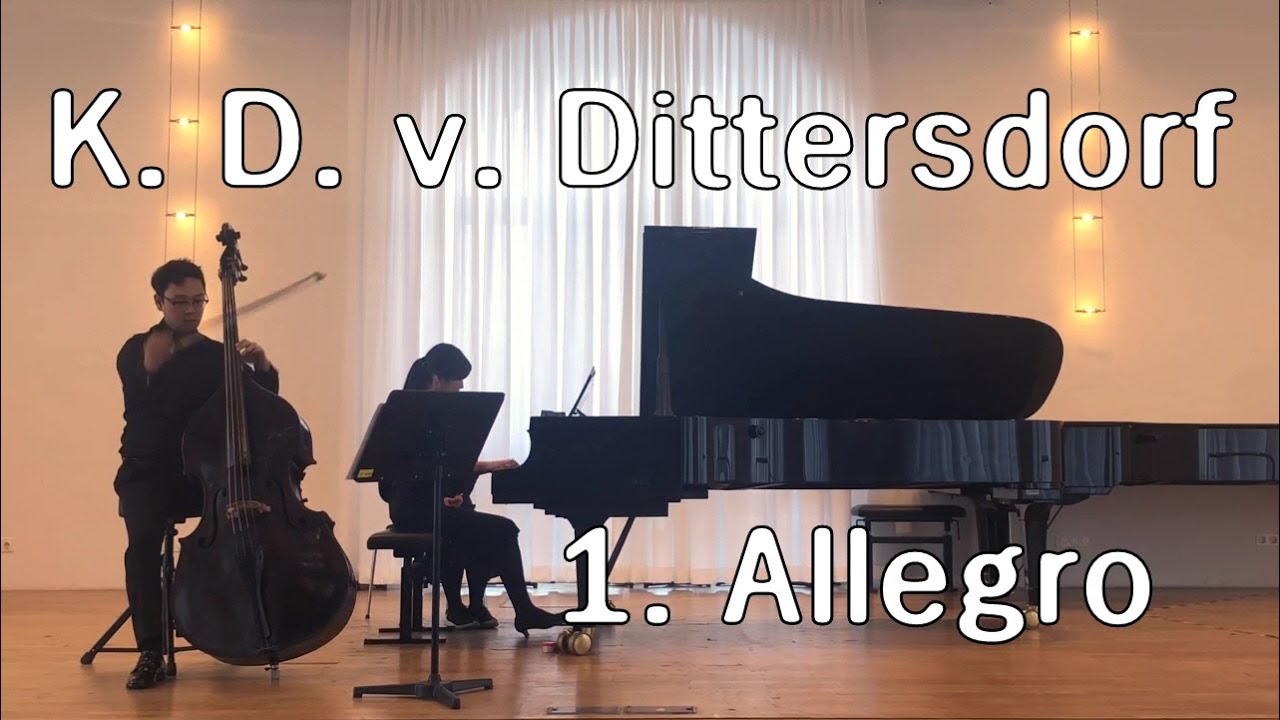 K.D.v.Dittersdorf - Concerto, 1st mov. Manki Kim, Kontrabass