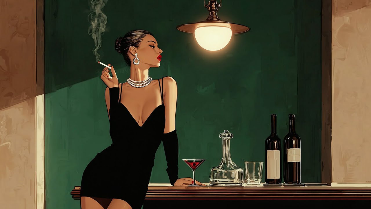 1940s Retro Jazz Hits - Jazz Vintage Classics (Official Lyric Video)