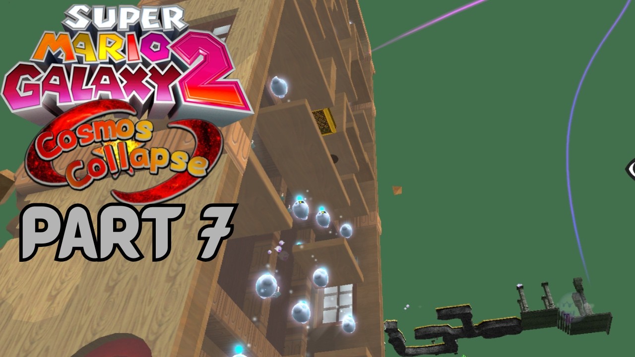 Crazy SCARY LEVELS!! | SMG2 Cosmos Collapse #7