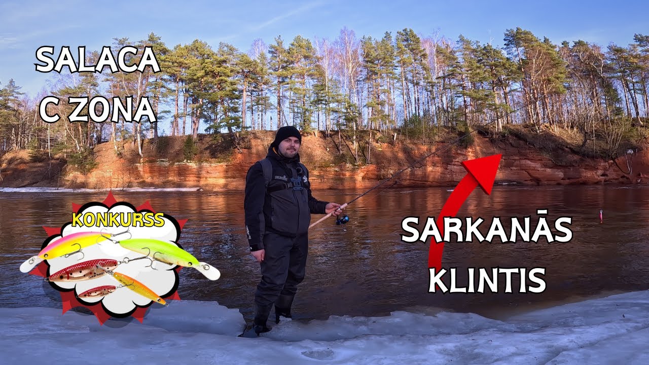 Skaistākā vieta kādā esmu makšķerējis! Lašu sezonas atklāšana Salacā C zonā!