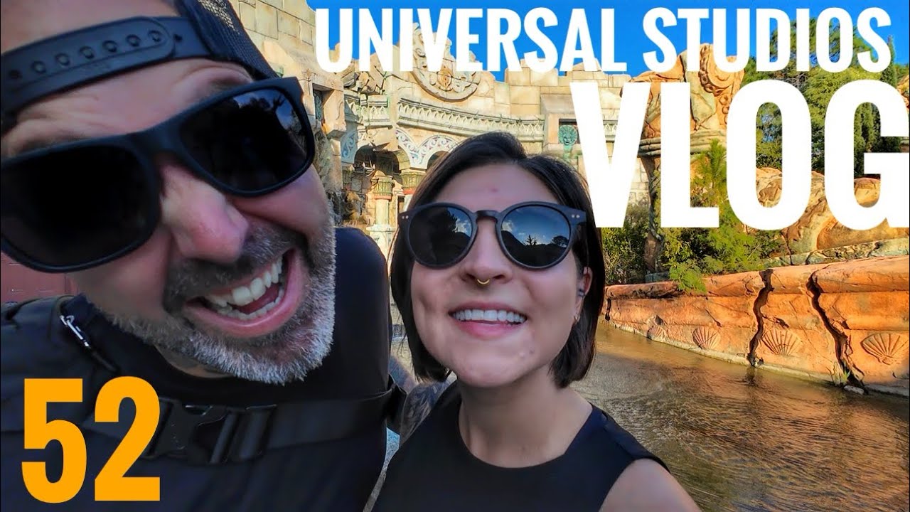 Tuesday at a theme park, I got nerdy with video intros 