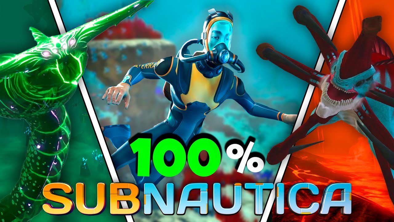 Completé el 100% de Subnautica