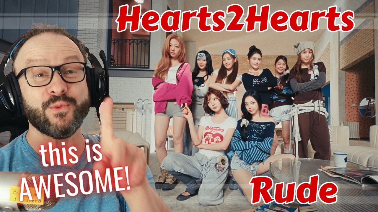 level up!!! Hearts2Hearts 하츠투하츠 'RUDE!' MV reaction