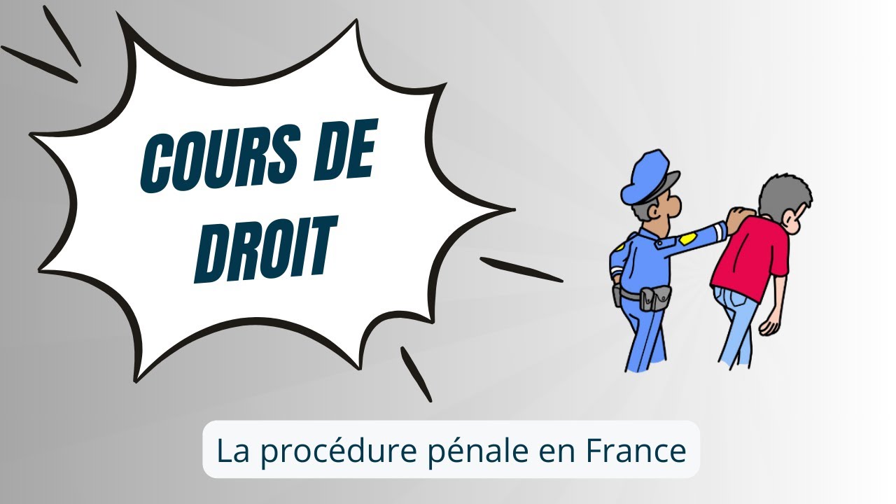 [Droit / DGEMC] La proc&eacute;dure p&eacute;nale en France