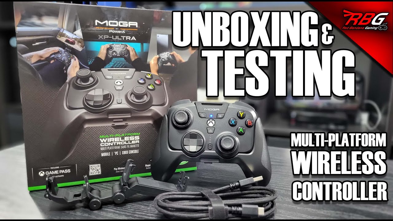PowerA MOGA XP-ULTRA Unboxing & Testing - First Official 3rd Party Wireless Xbox Controller