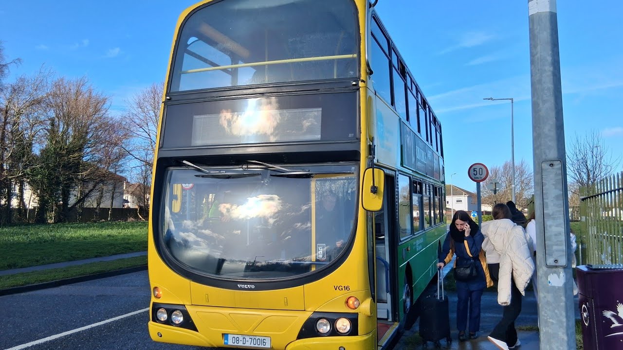 Dublin Bus | VG16 (08-D-70016) | Volvo B9TL Wright Eclipse Gemini | Service 41 to Swords Manor