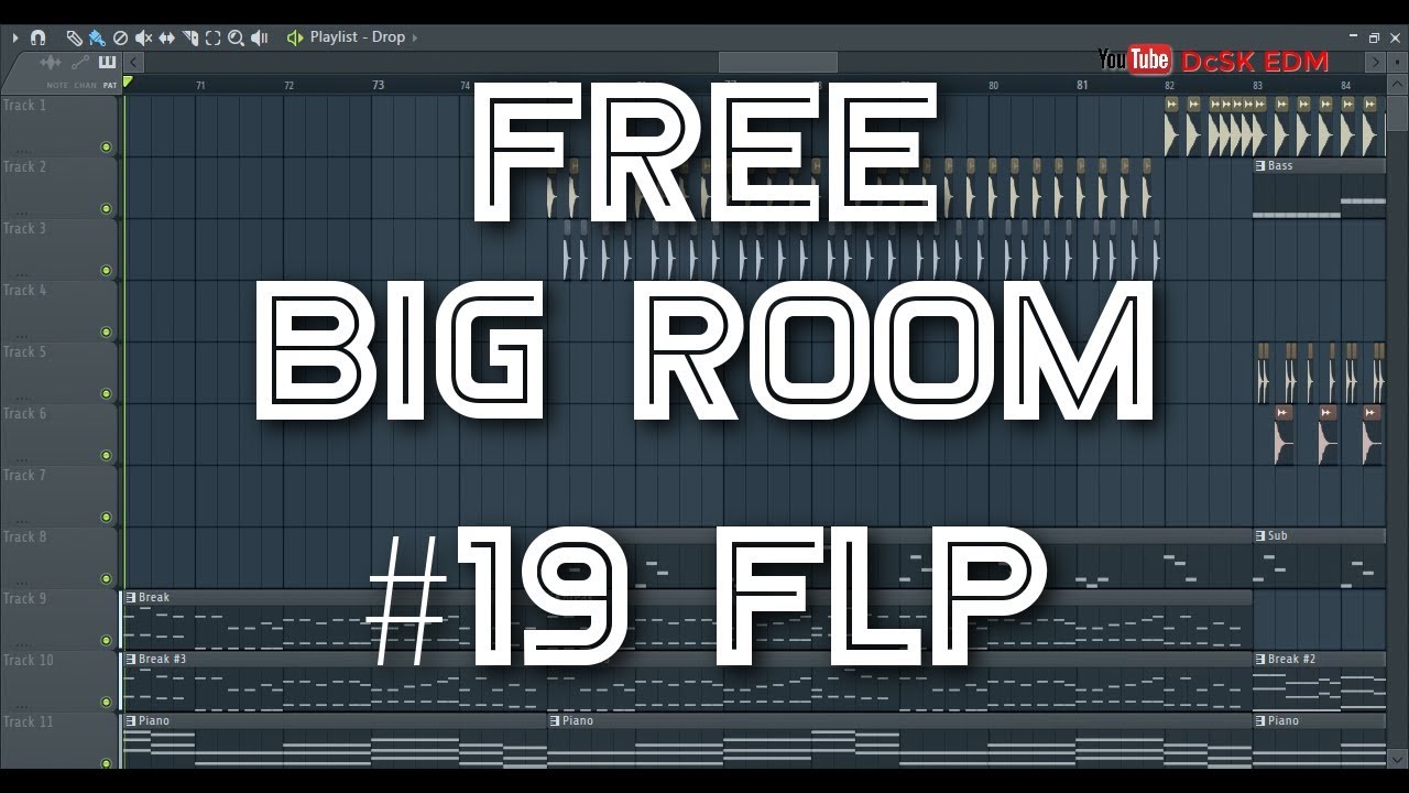 Free Professional Big Room Project FLP #19