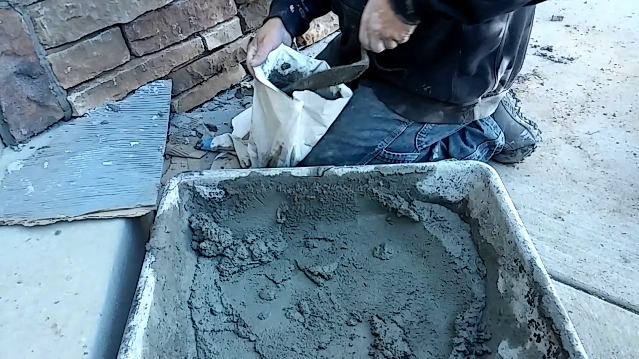 Installing stone veneer part 2 grouting