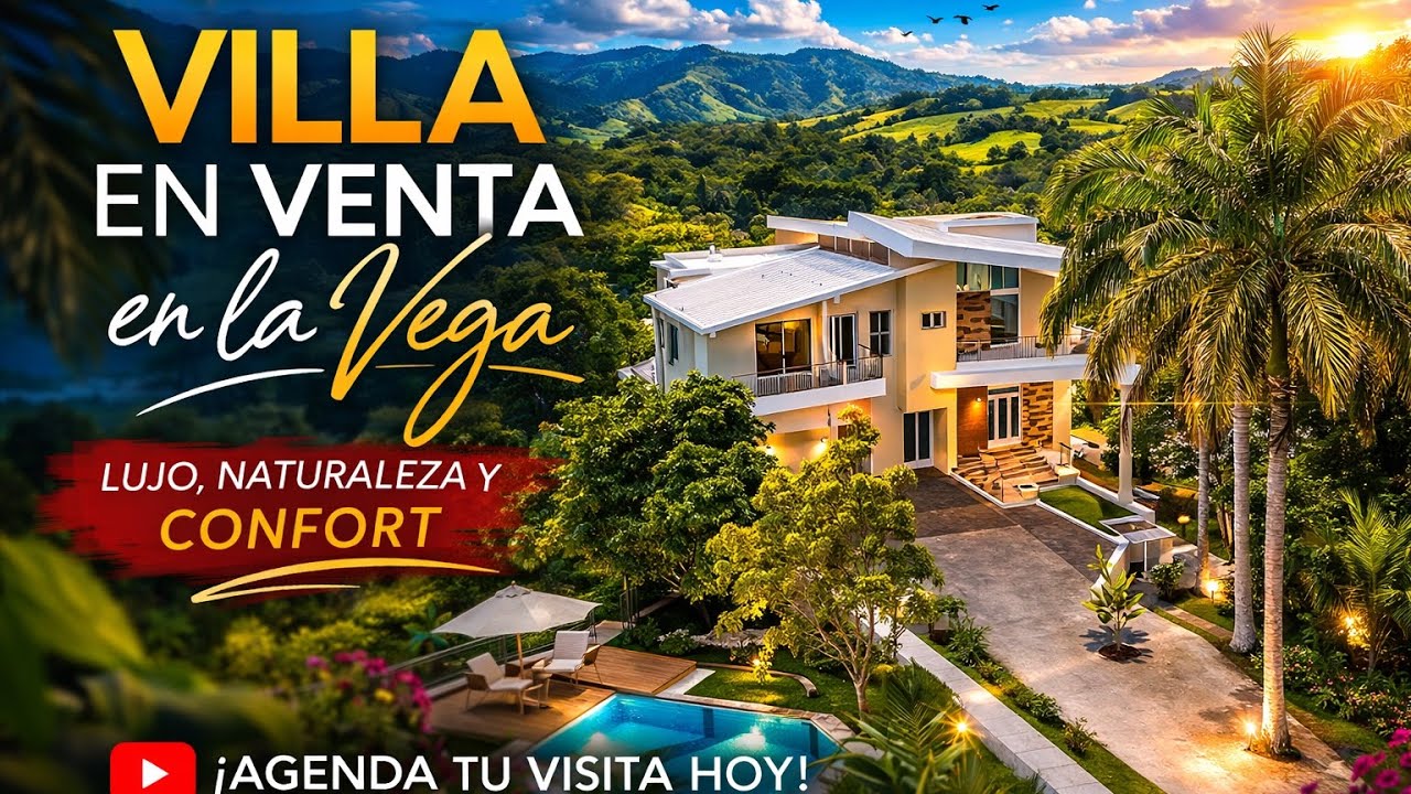 ESTA VILLA EN LA VEGA ES UN PARAÍSO 🌳 5,900 MTS DE TERRENO CON TODO TIPO DE FRUTAS! 