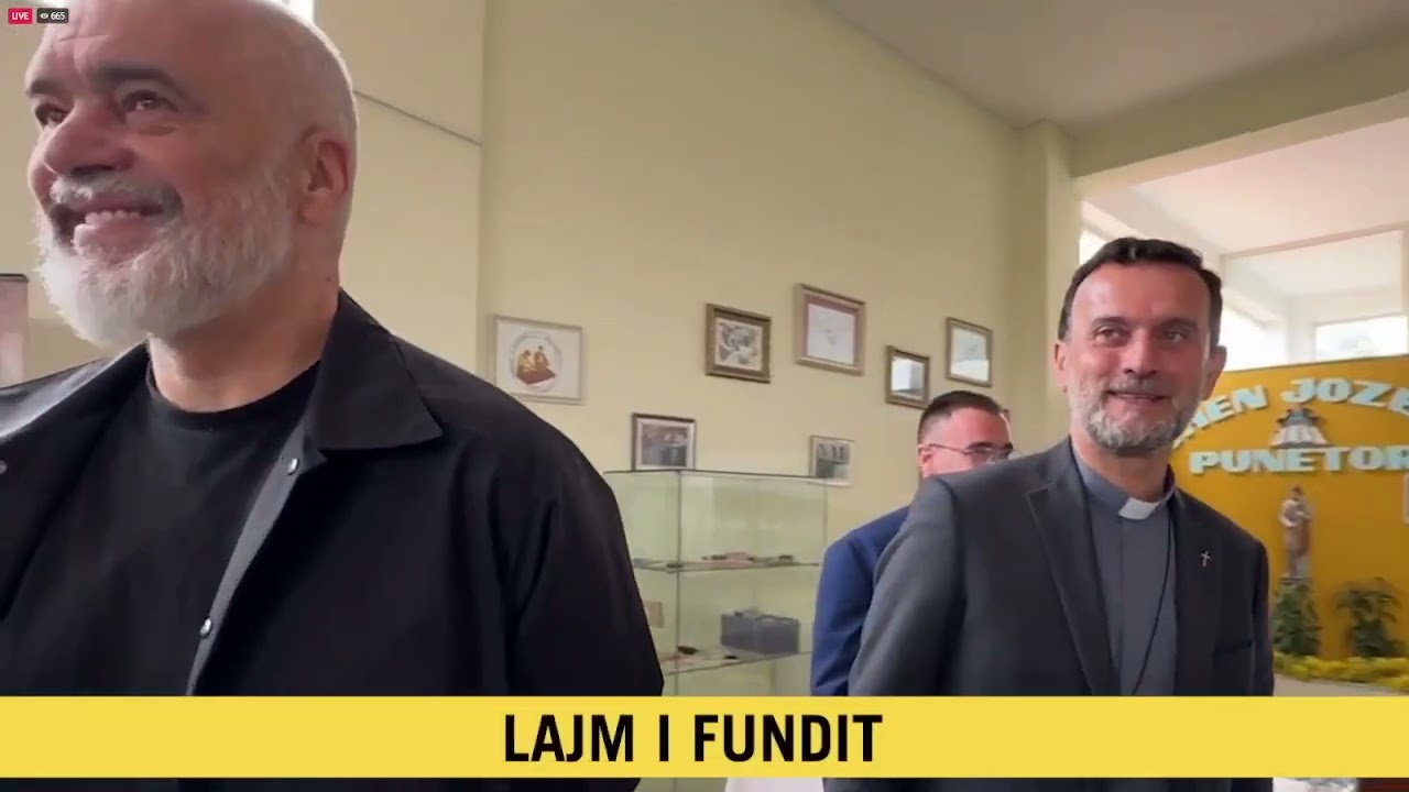 Rama në shkollën profesionale në Rrëshen, batuta me Dom Gjergj Metën: Kur vijmë ne, bien kambanat