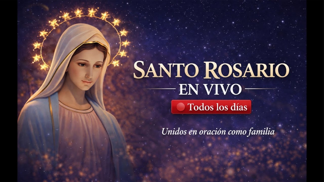 🔴EN VIVO Santo Rosario | 1 Febrero 2026 | Misterios Gloriosos
