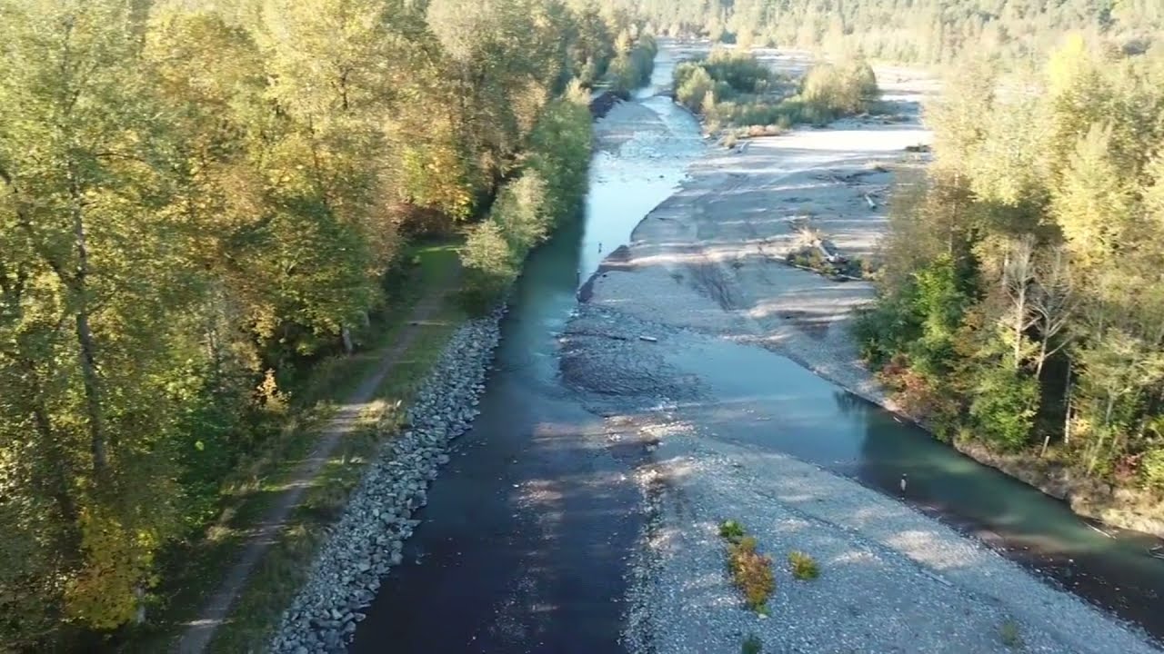 Orting WA aerial views
